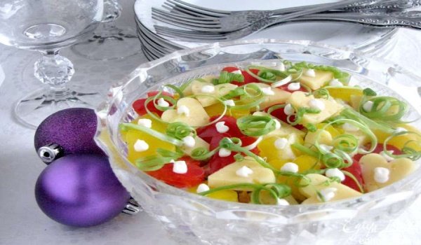 Новогодний салат «Конфетти»