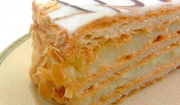 Рецепт традиционного торта "Наполеон"